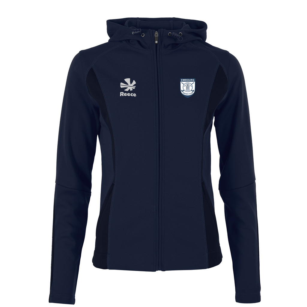 Reece - Shift Hooded Full Zip Top Ladies Navy