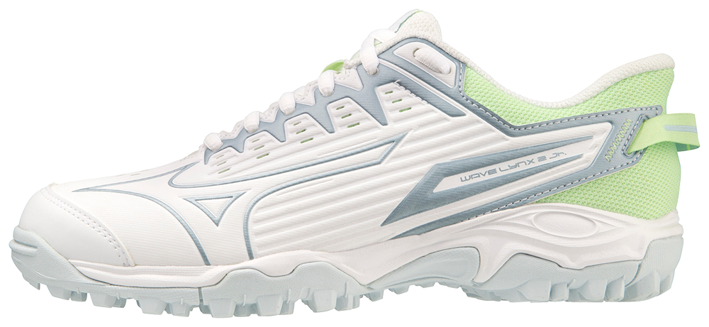 Mizuno - LYNX 2 Jr. White/Glacial Ridge/Patina Green 