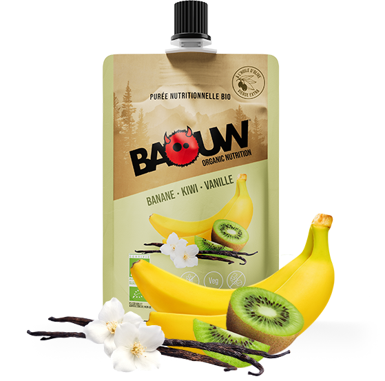 Baouw - Purée Banane-Kiwi-Vanille