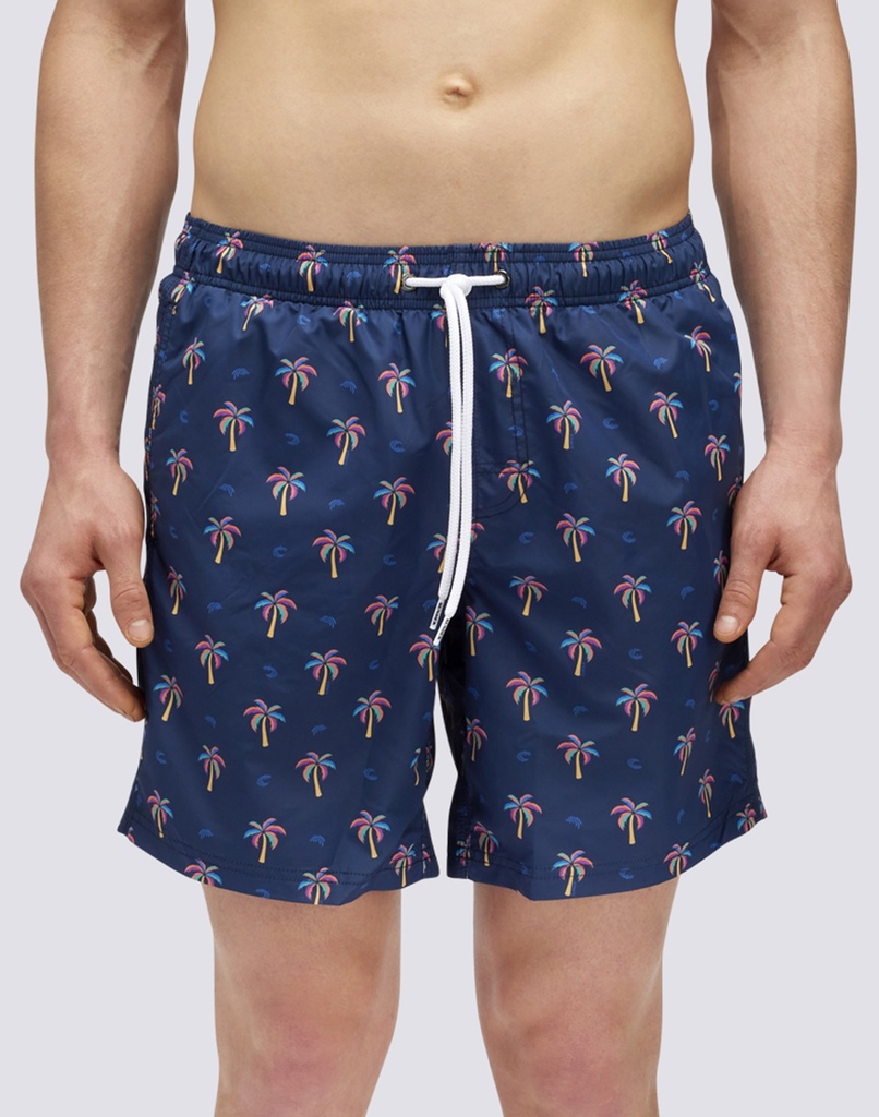 Sundek - Printed Boardshort Navy (M)