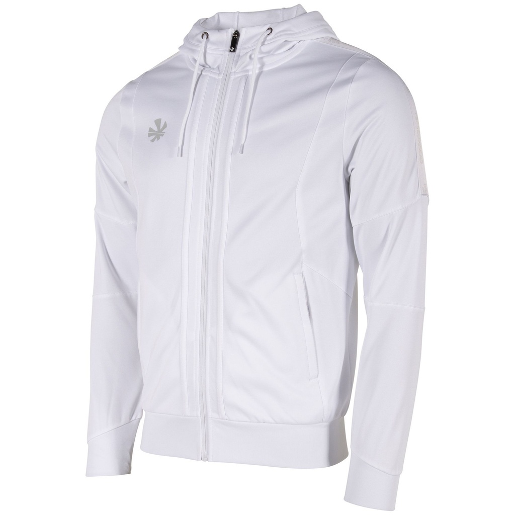 Reece - Cleve Hooded Full Zip Unisex White (S)
