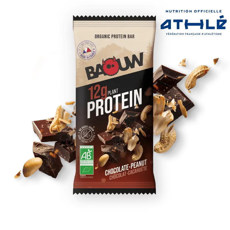 BAOUW - Protéine Chocolat-Cacahuètes 50g 