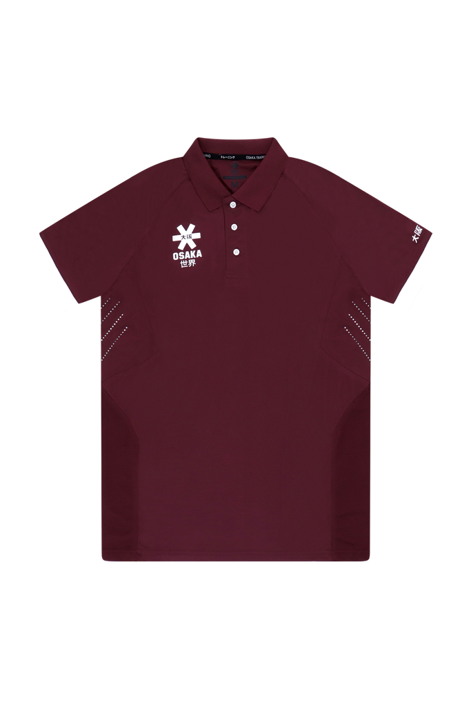 Osaka - Men Polo Jersey Bordeaux (S)