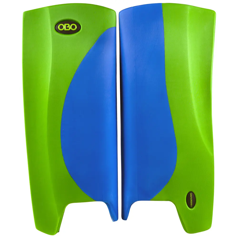 OBO Robo Legguards Hi Rebound Blue/Green (M)