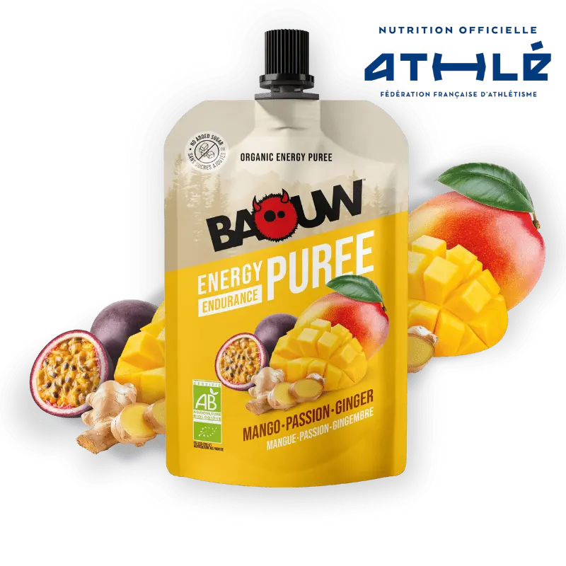 BAOUW - Purée Mangue - Passion - Gingembre