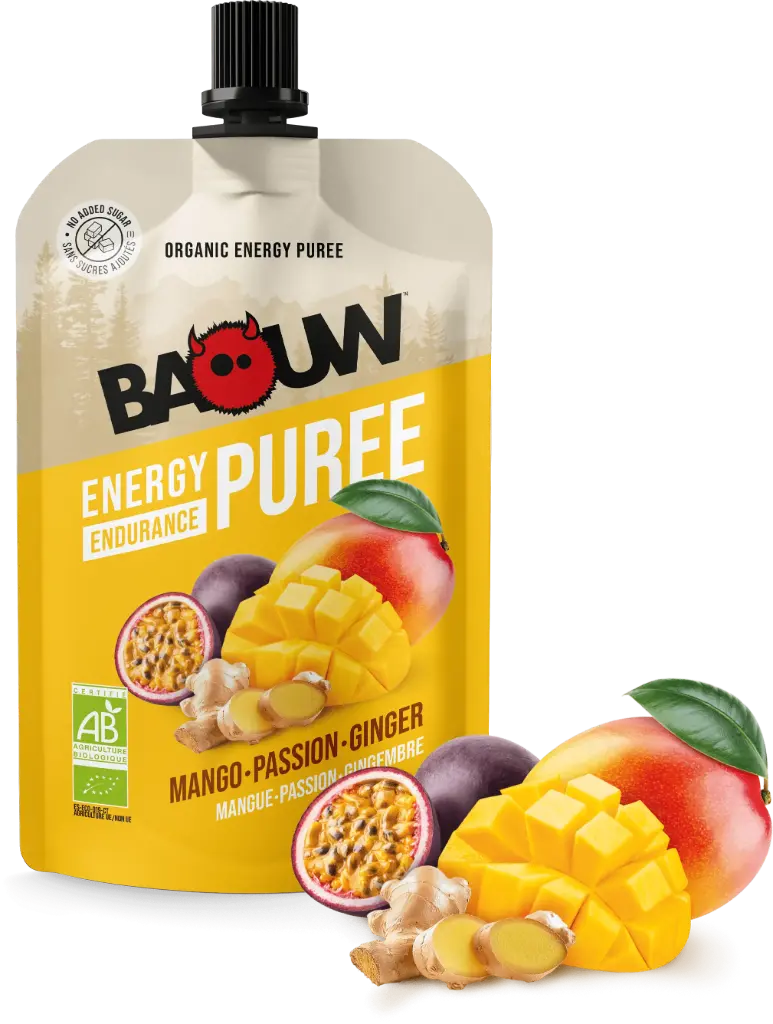 Baouw - Purée Mangue - Passion - Gingembre