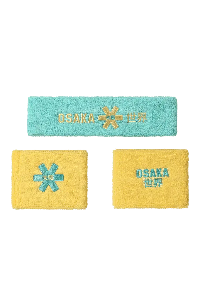 Osaka - Sweatband Set Cascade-Tender Lemon