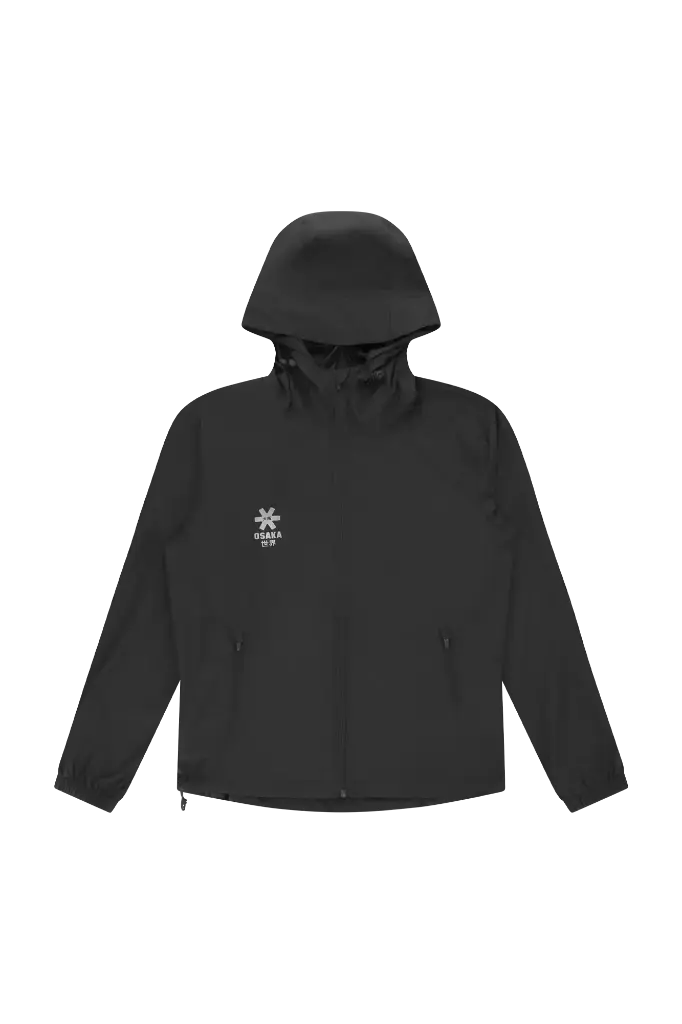 Osaka - Unisex Rain Jacket Black (S)