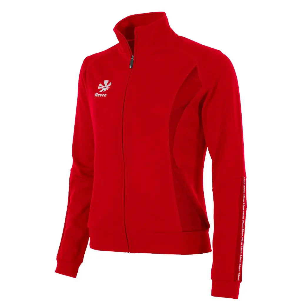 Reece - Shift Full Zip Top Red Ladies (S)