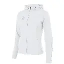 Reece - Shift Hooded Full Zip Top Ladies White