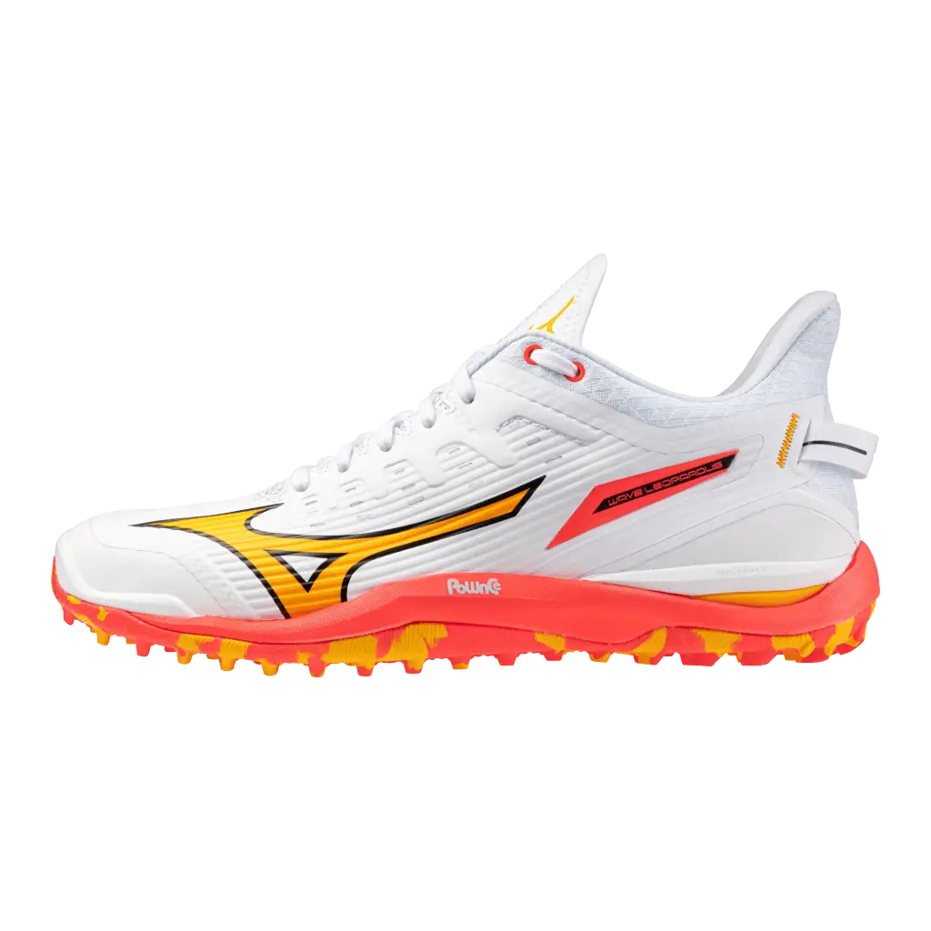 Mizuno - Leopardus White/Fiery Coral (47)