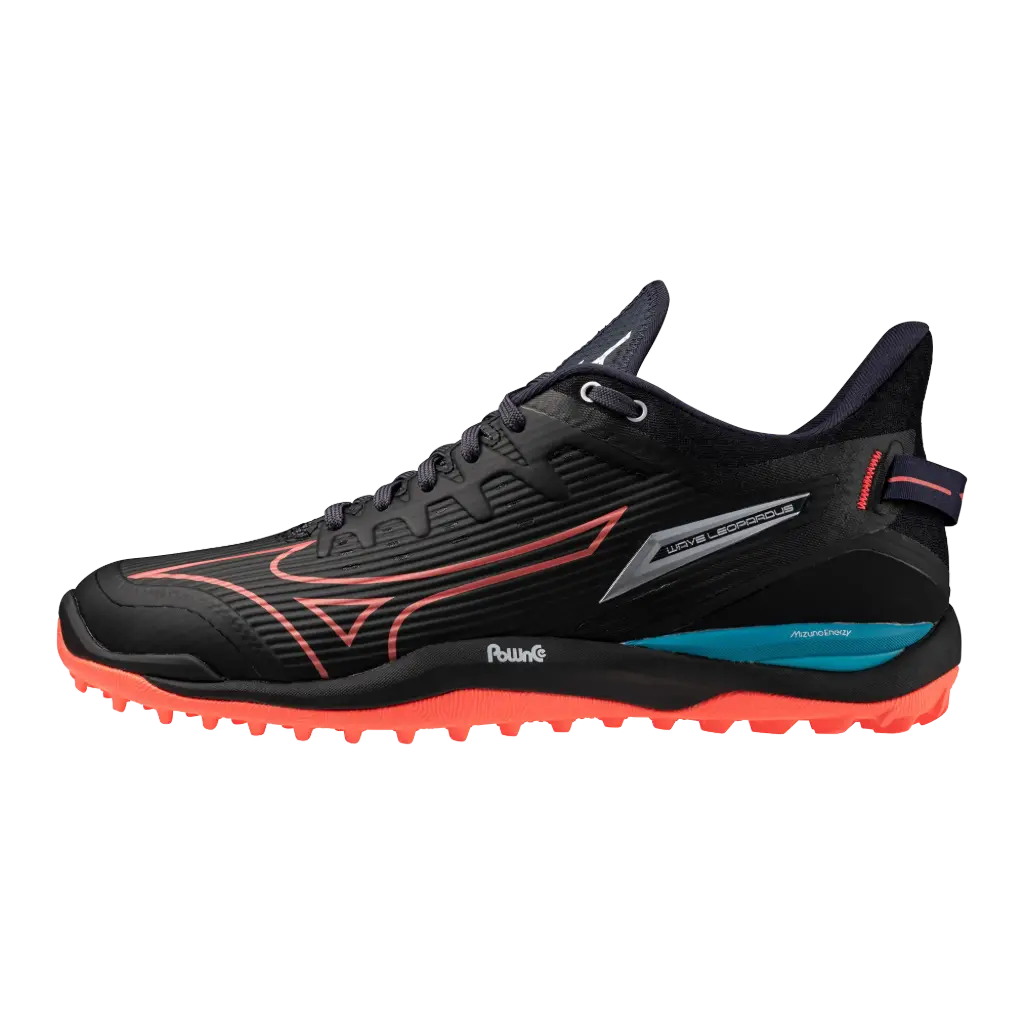 Mizuno - Leopardus Black/Neon Flame
