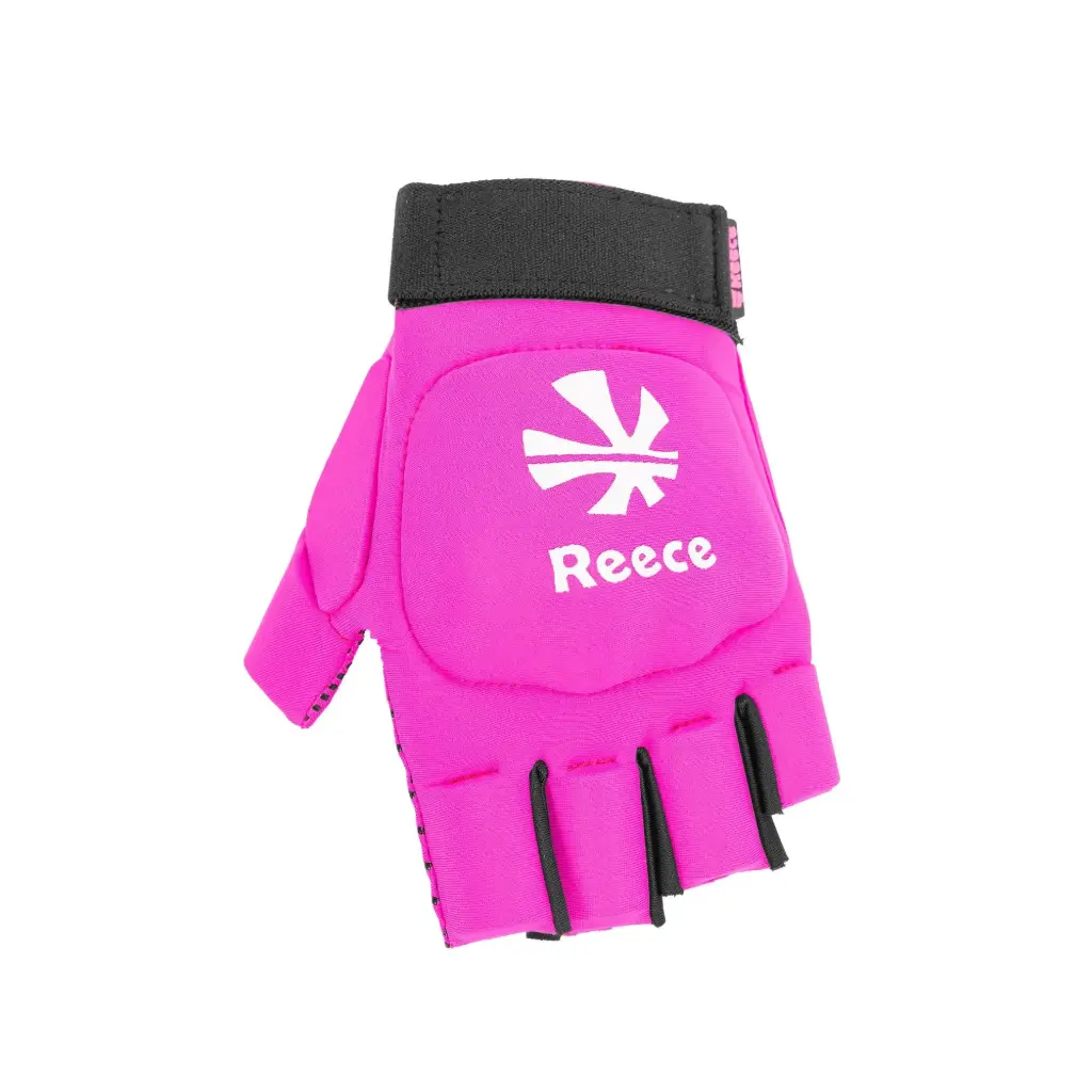 Reece - Player Shield Half Finger Glove Pink