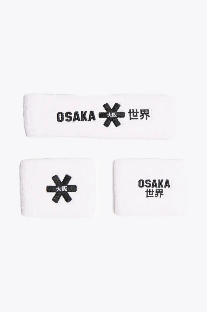 Osaka - Sweatband Set 2.0 White