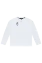 Osaka - Kids Training Tee White Long Sleeves