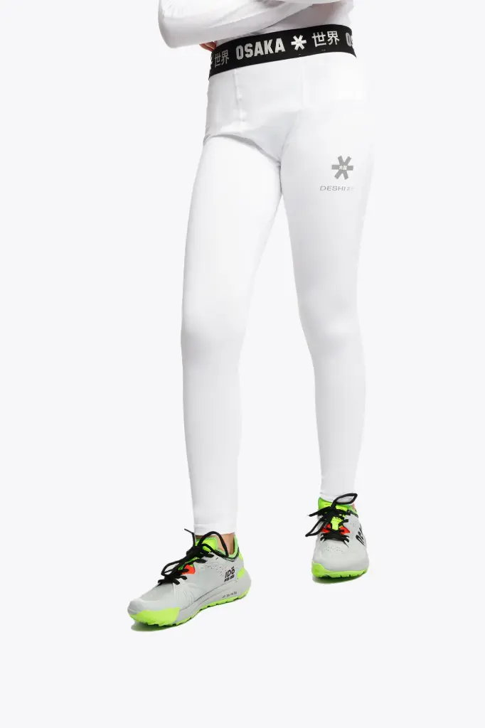 Osaka - Kids Baselayer Tights White (6-8)