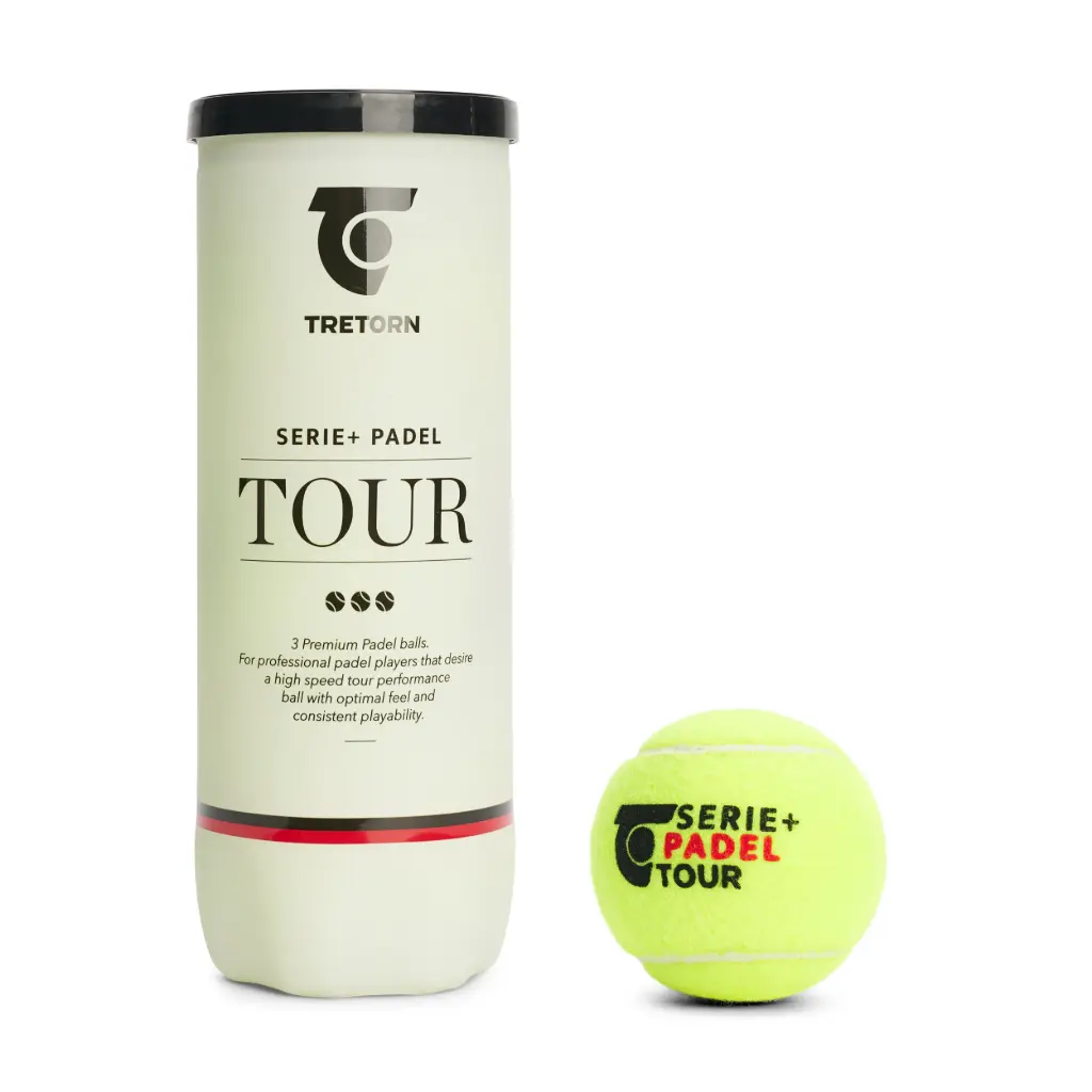 TRETORN - SERIE+ PADEL TOUR  3 TUBE 