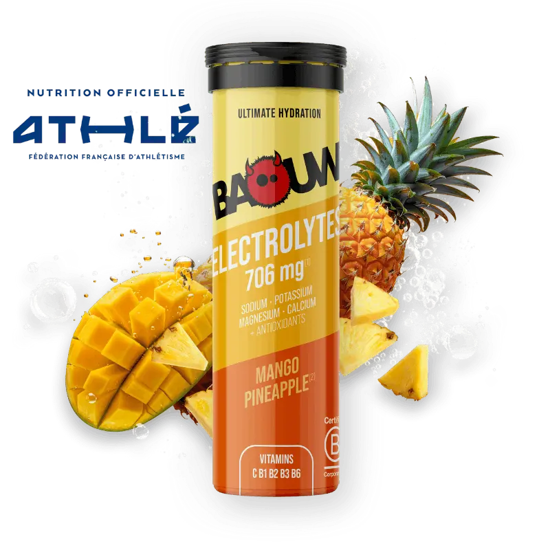 BAOUW - Pastilles Electrolytes Mangue Ananas