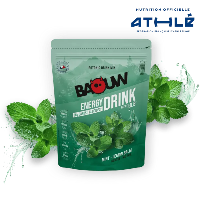 BAOUW - Energy Drink Menthe Mélisse 585g