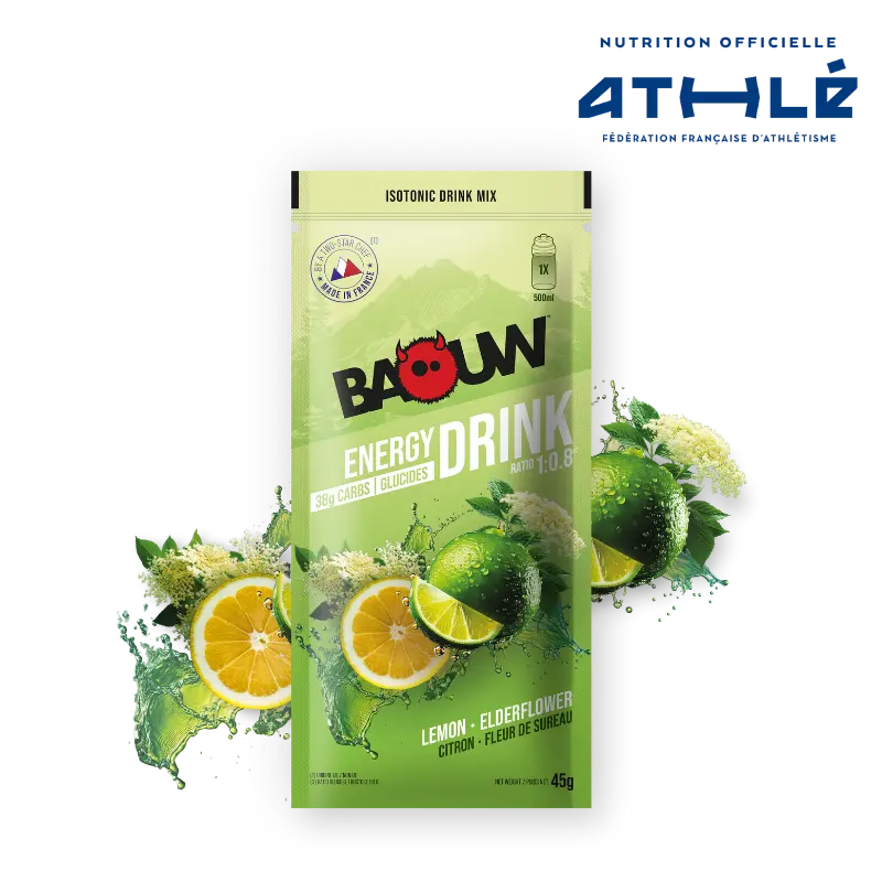 BAOUW - Energy Drink Citron-Fleur de sureau 45g
