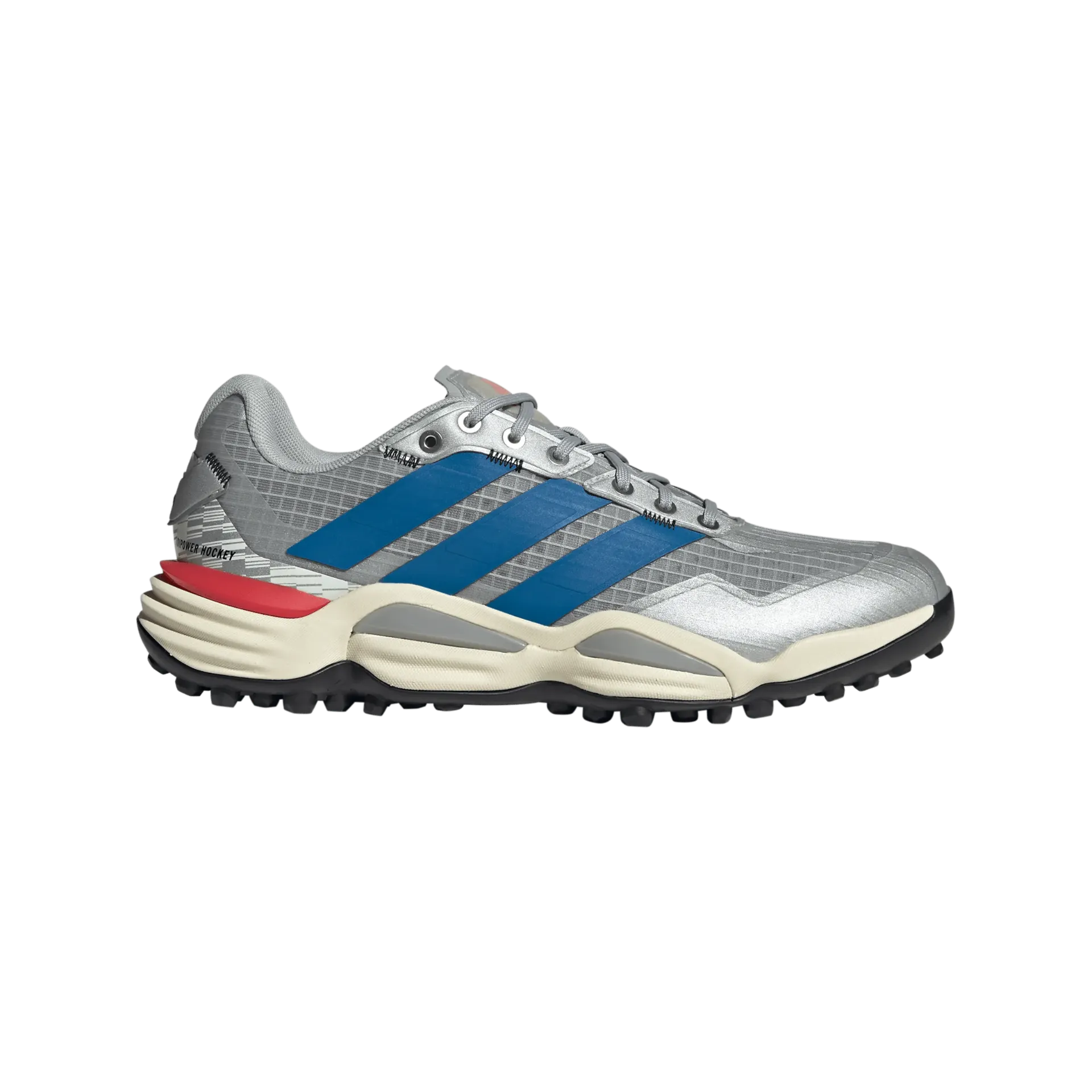 [IH9739] Adidas - ADIPOWER HOCKEY 4 26/27 Silver-Royal (41 1/3)