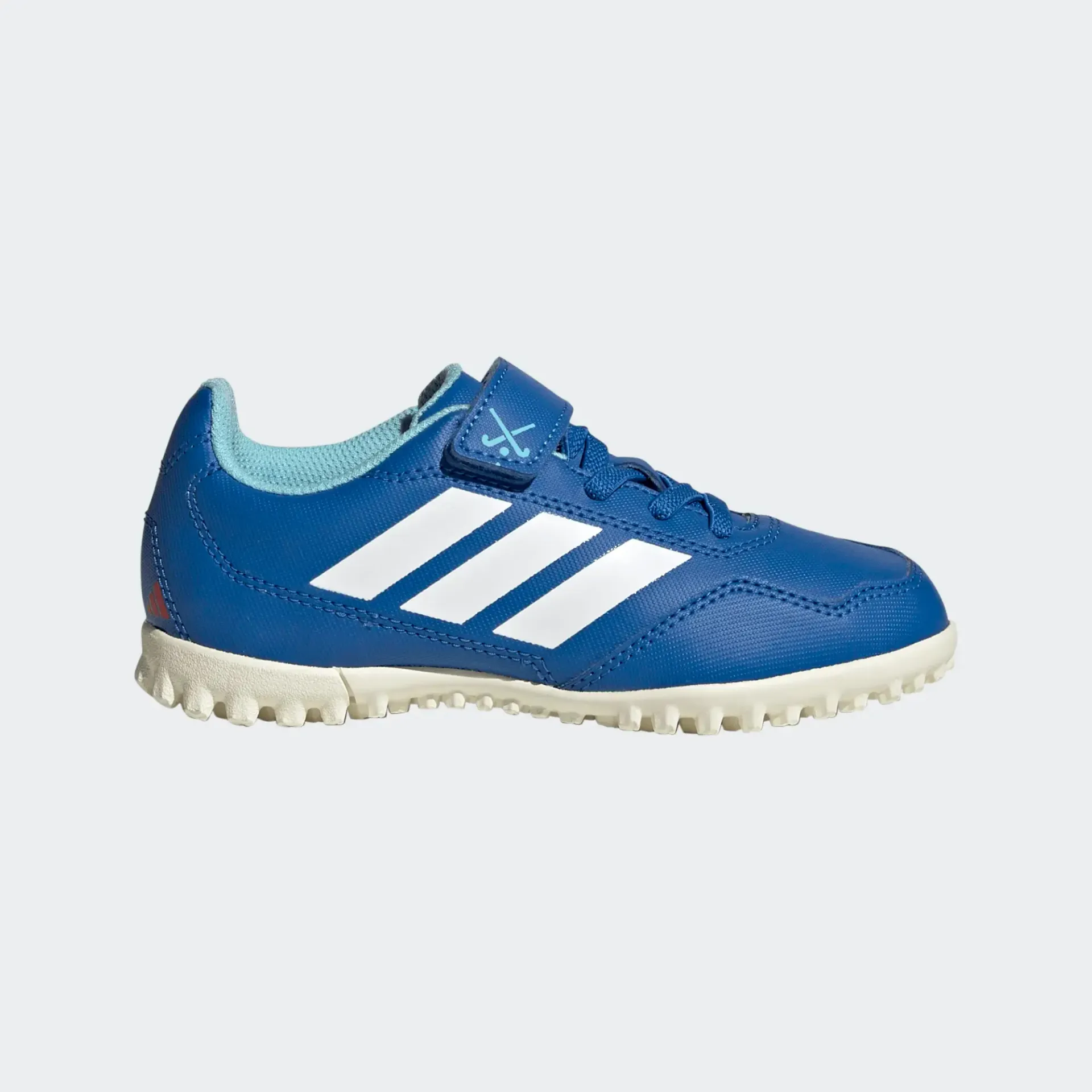 [KI6190-28] Adidas - HOCKEY YOUNGSTAR RISE VELCRO 26/27 Royal-White (28)