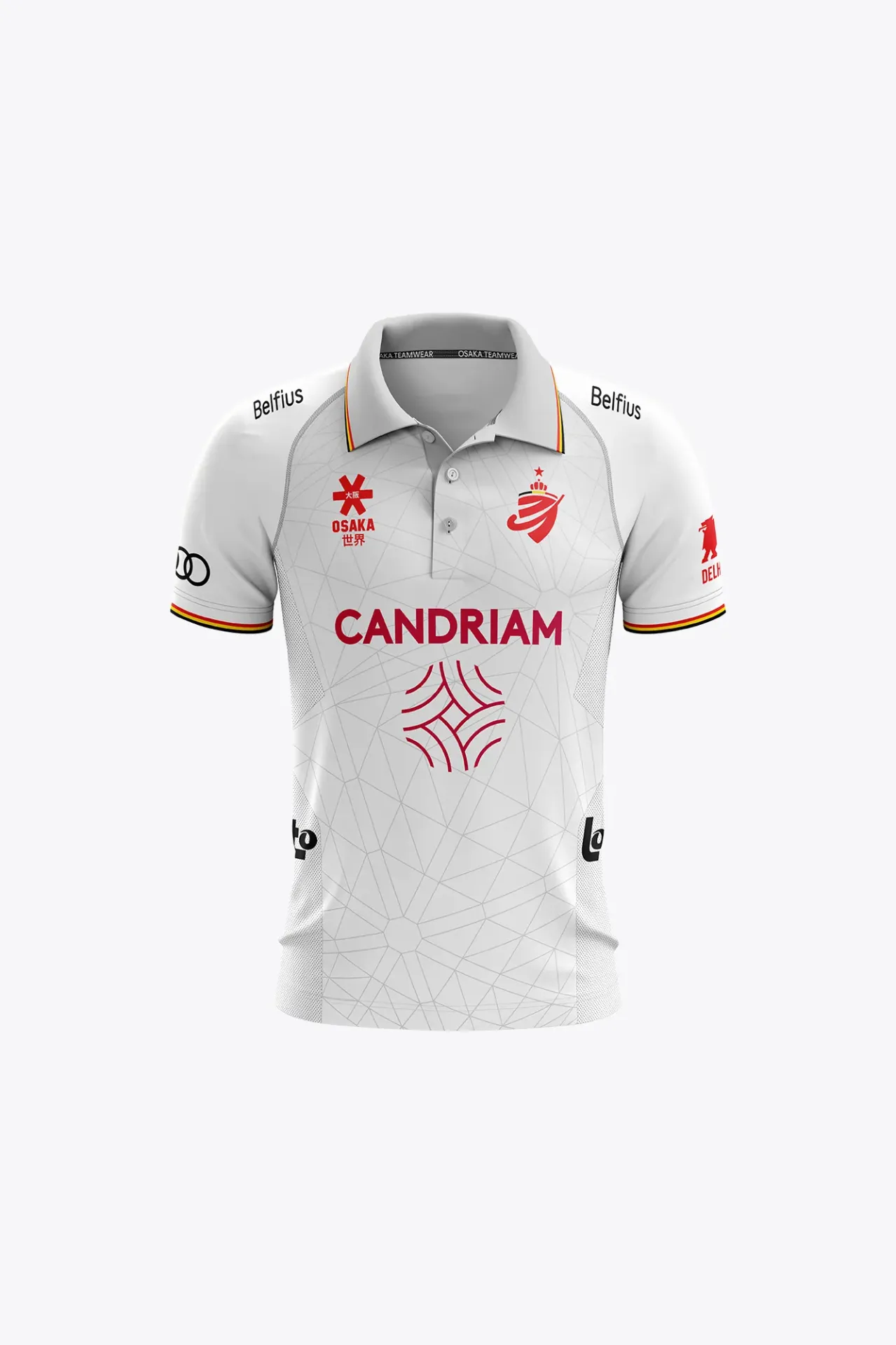 Osaka - WC KBHB Kids Polo Jersey - White (6-8)