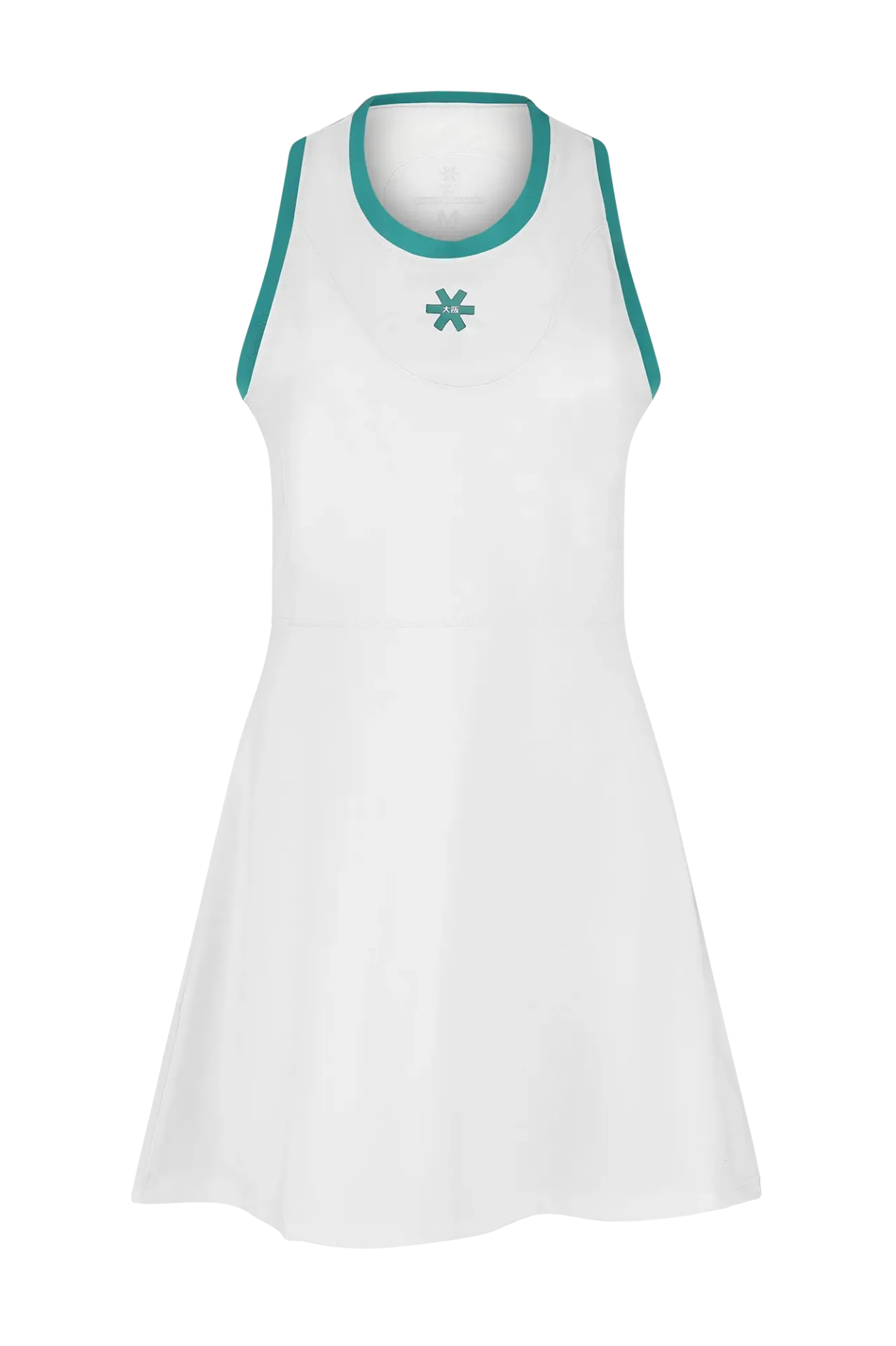 Osaka - Women Floucy Dress White Green