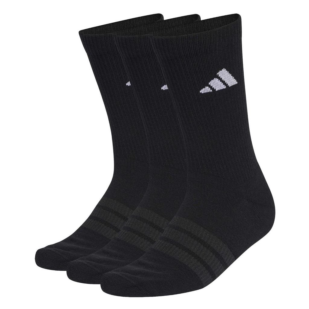 Adidas - Cushioned Crew Sock 3P Black (40-42)