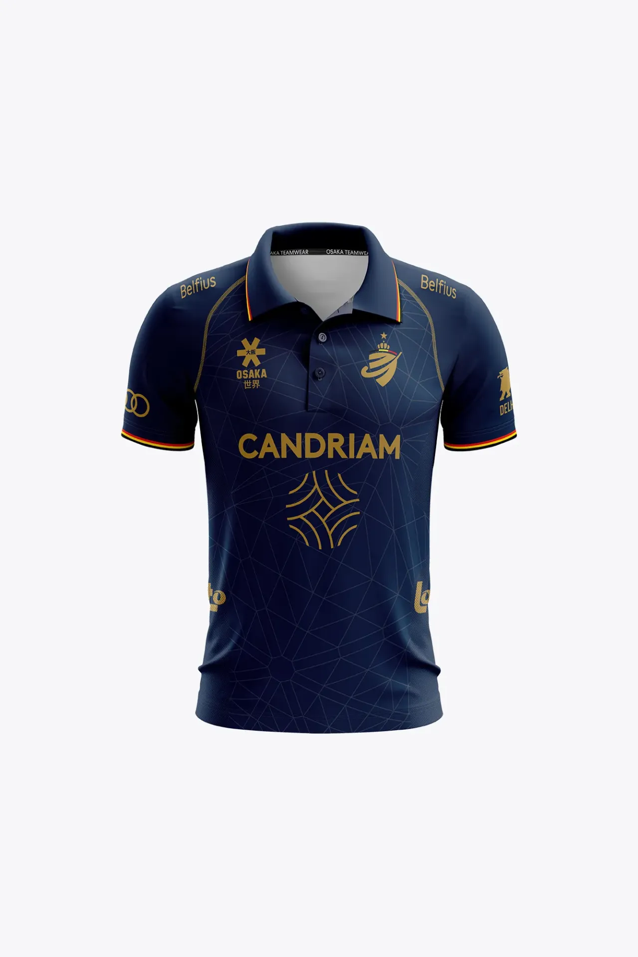 Osaka - WC KBHB Kids Polo Jersey - Navy (6-8)