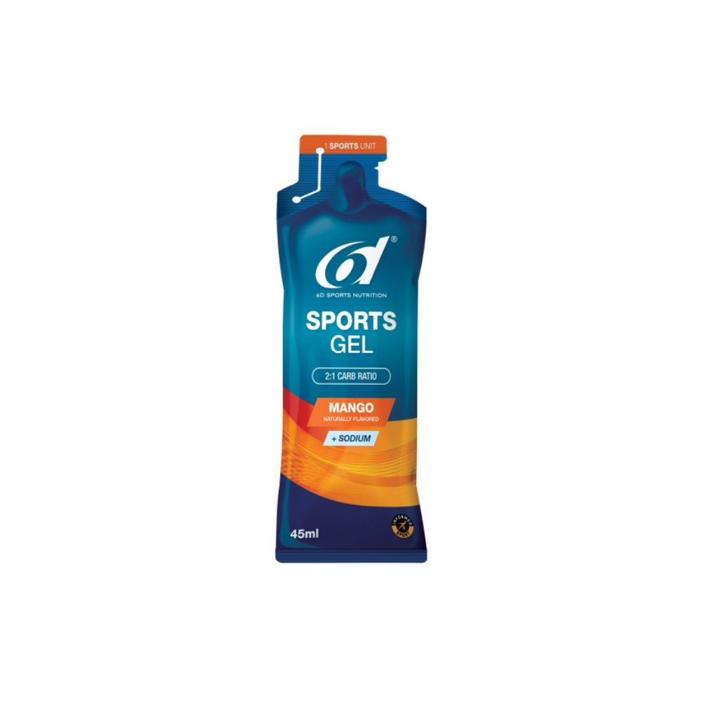 6d - Sports Gel - Mango 45ml