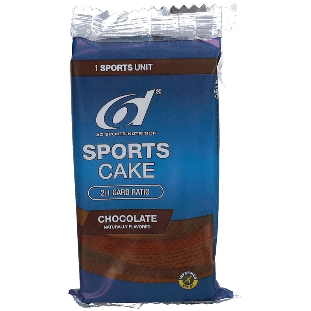 6d - Sports Cake - Chocolate 41g