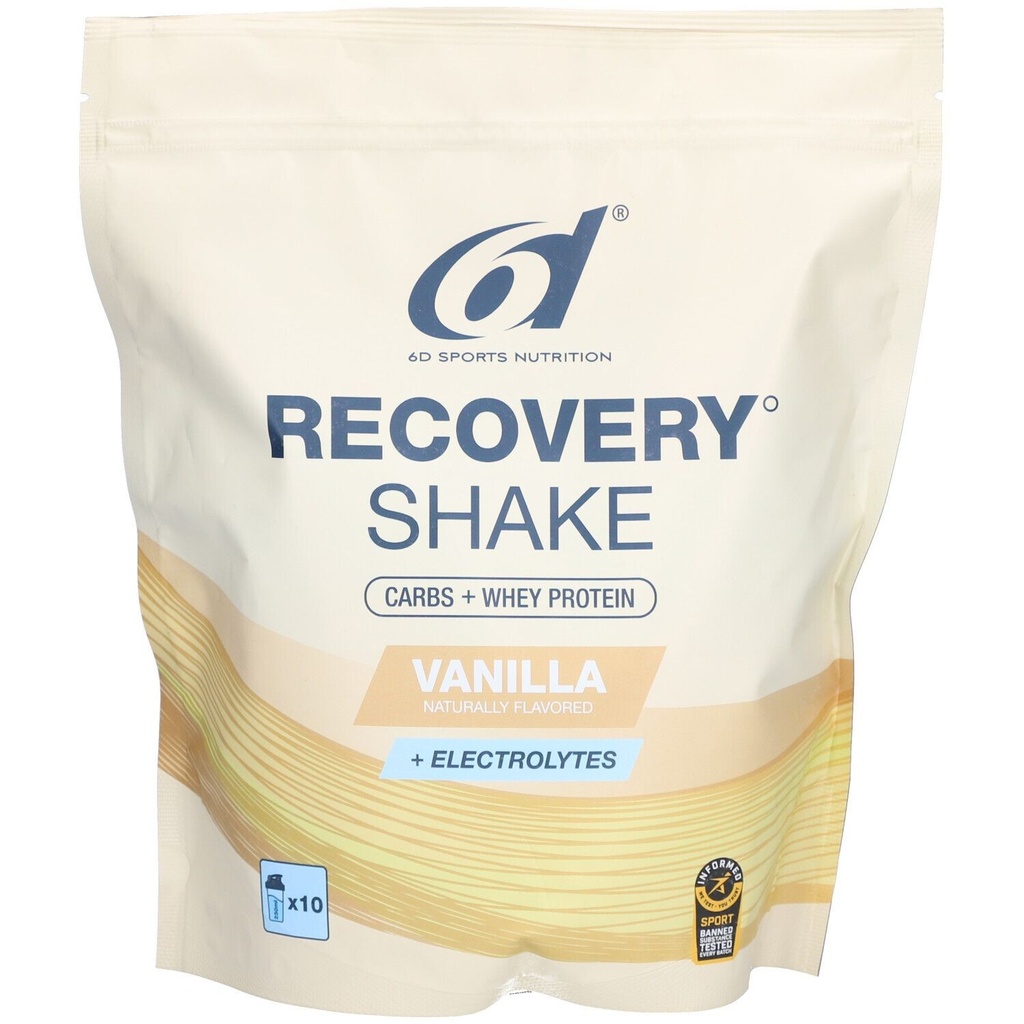 6d - Recovery SHAKE VANILLE 850g