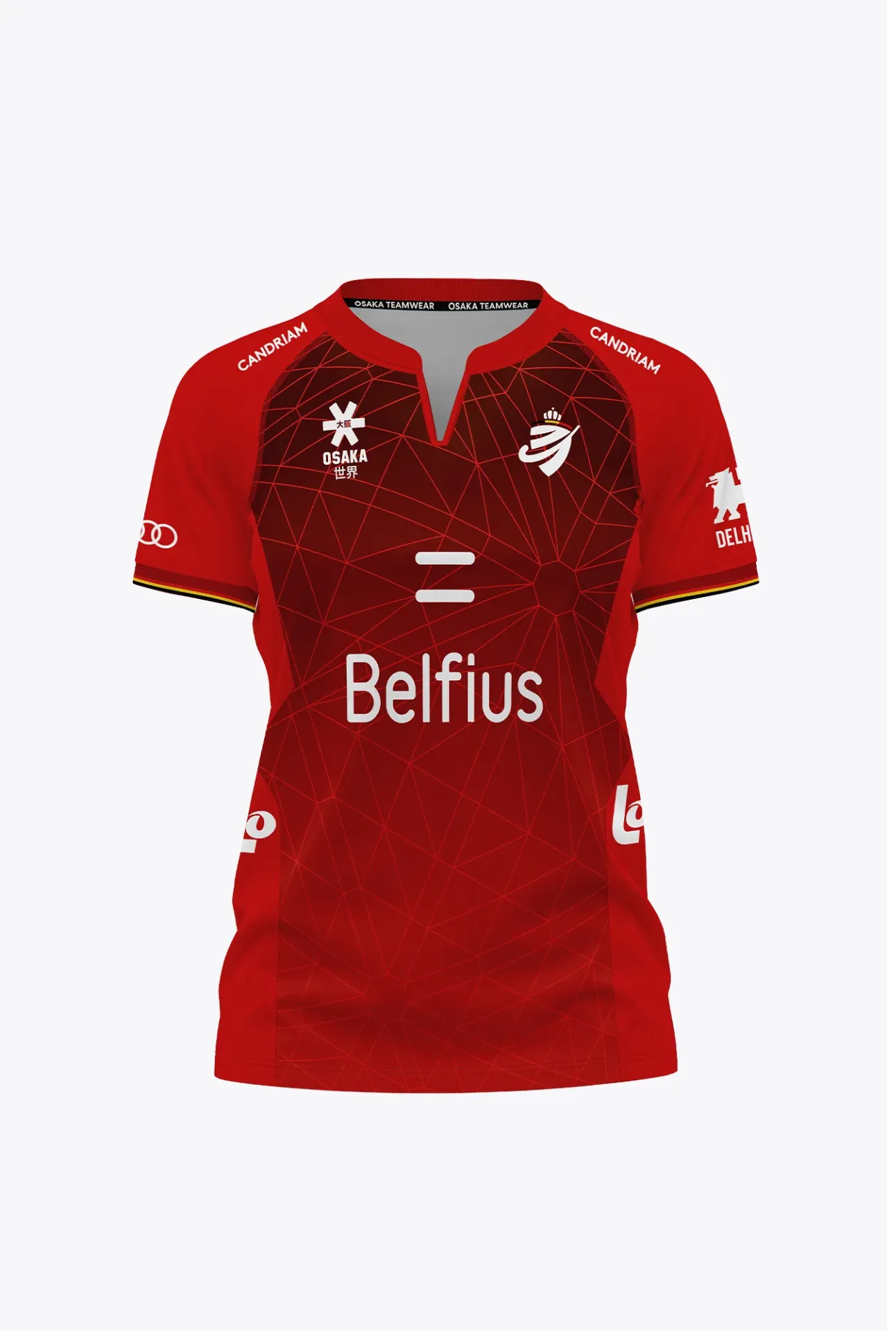 Osaka - WC KBHB Women Polo Jersey - Red (XXS)