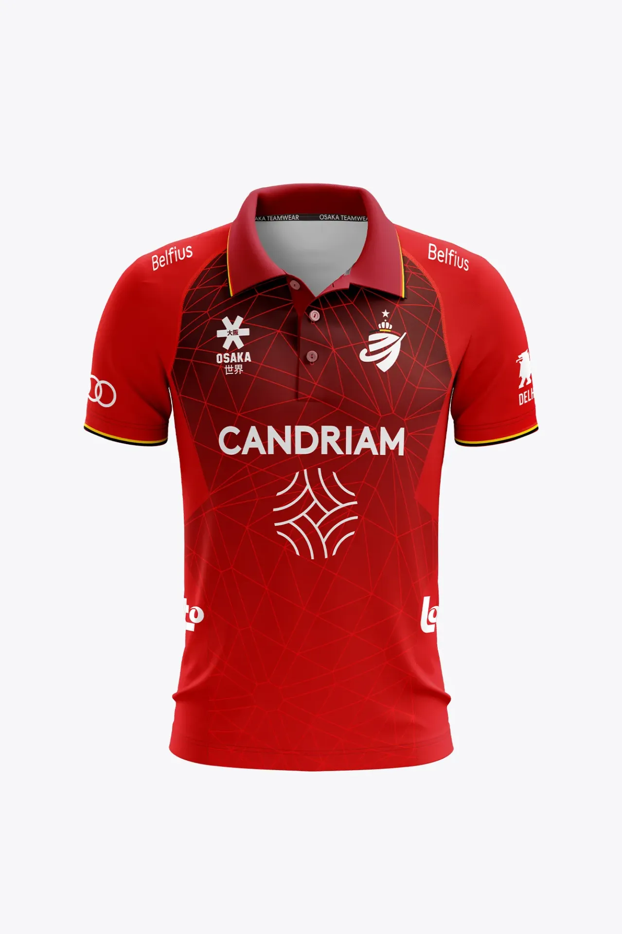 Osaka - WC KBHB Men Polo Jersey - Red (XS)