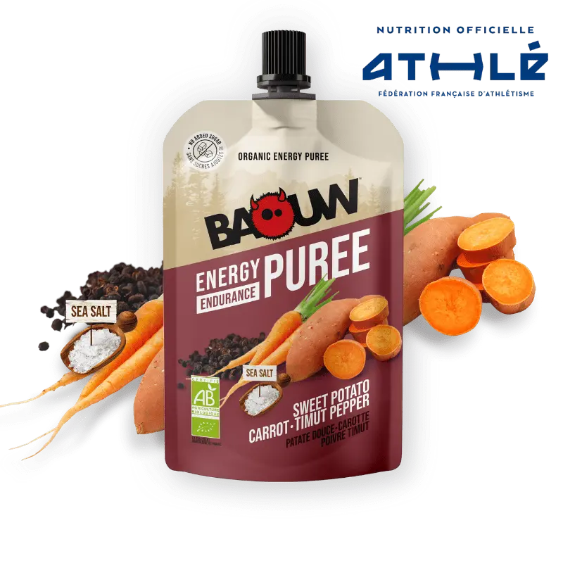 BAOUW - Purée Patate Douce-Carotte-Poivre Timut