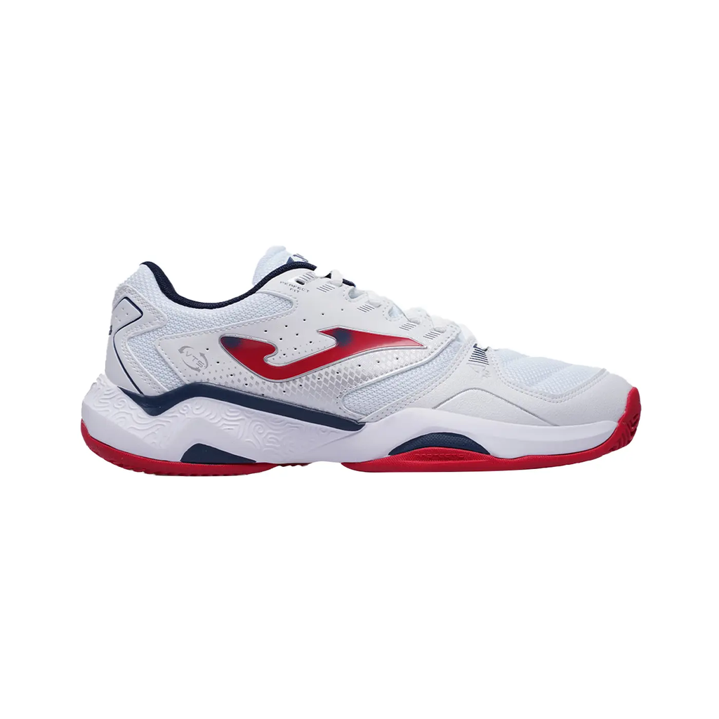Joma T.Master White/Red Homme (43)
