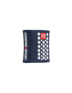 [WSTV2-5080WH-TU] Sweatbands 3D.Dots - Blue/White - One Size