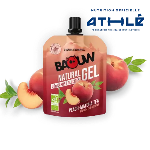Baouw - Gels 2in1 Pêche-Thé