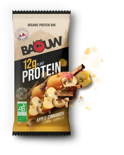 Baouw Protéine Pomme-Canelle 50g