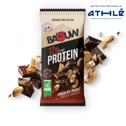 BAOUW - Protéine Chocolat-Cacahuètes 50g 