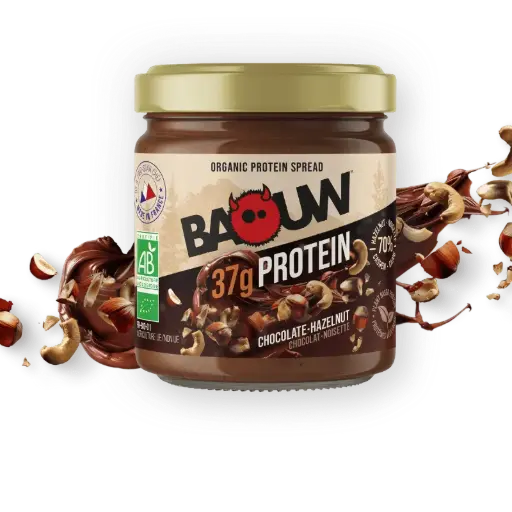 BAOUW - Pâte à tartiner BIO - Cacao - Noisette