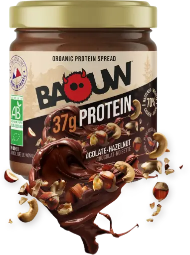 Baouw Pâte à tartiner BIO - Cacao - Noisette