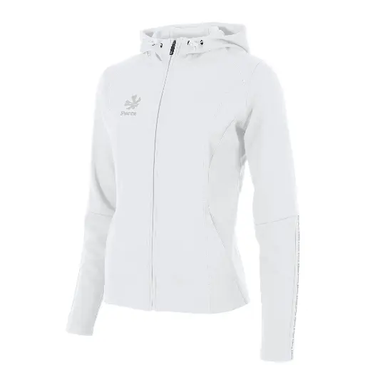 Reece - Shift Hooded Full Zip Top Ladies White