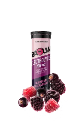 Baouw Pastilles Electrolytes Mûre - Cassis