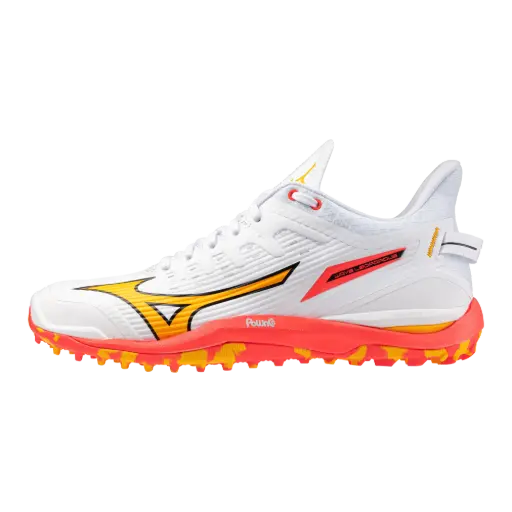Mizuno - Leopardus White/Fiery Coral