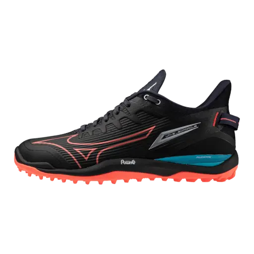 Mizuno - Leopardus Black/Neon Flame