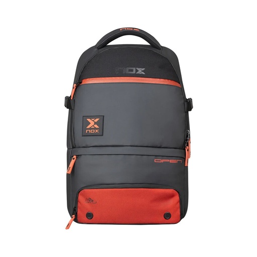 Nox -  Backpack Luxury Open Black/Red