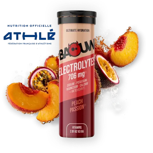 BAOUW - Pastilles Electrolytes Peche Passion