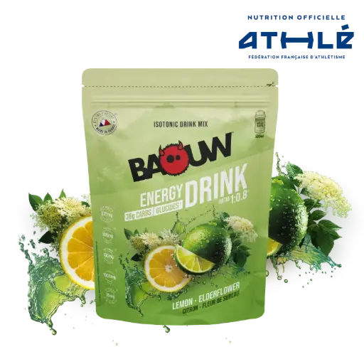 BAOUW - Energy Drink Citron-Fleur de sureau 585g